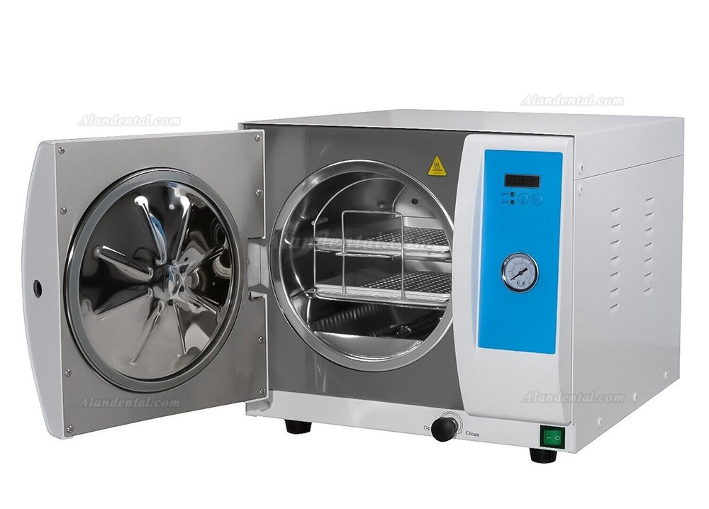 Dental 18L Autoclave Steam Sterilizer LED Display E118 Class N